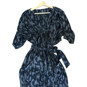 Suzi Chin for Maggy Boutique Black and Gray Dress Size 6